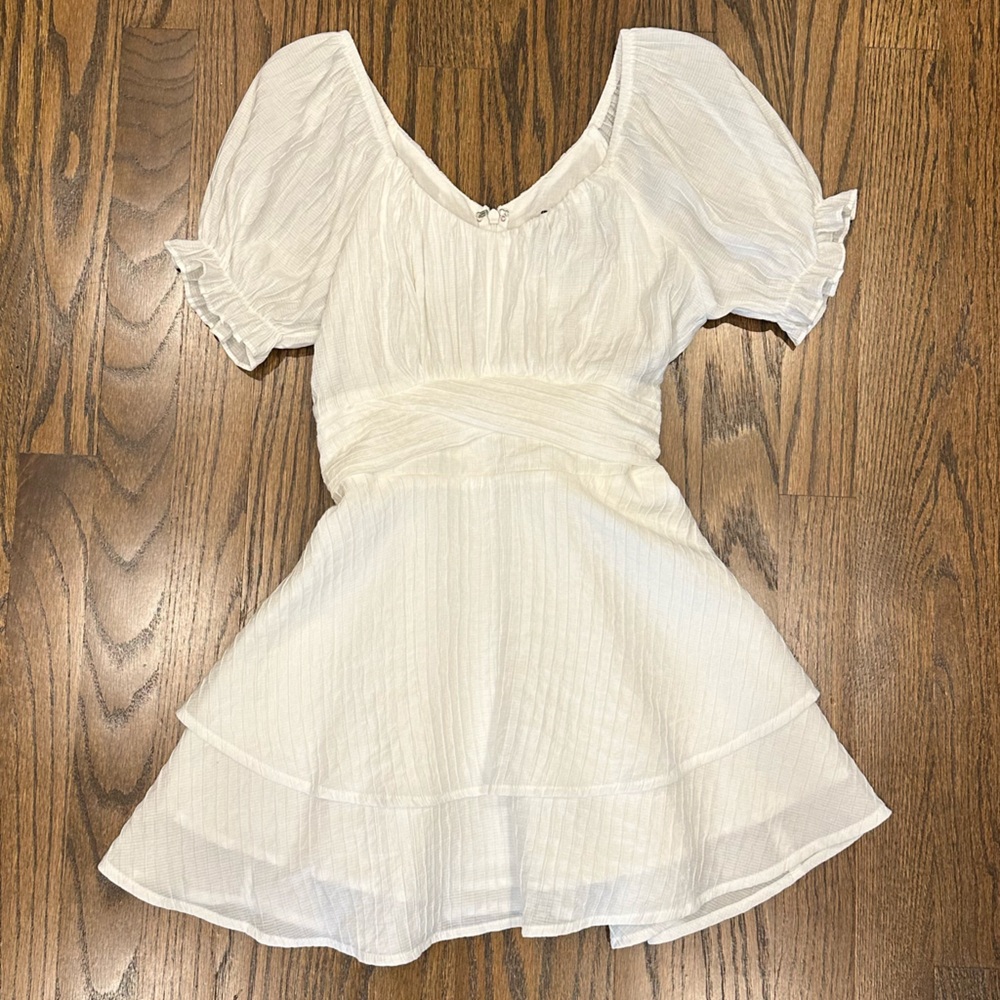 KatieJNYC Girls' Delilah Dress in White, Size Large